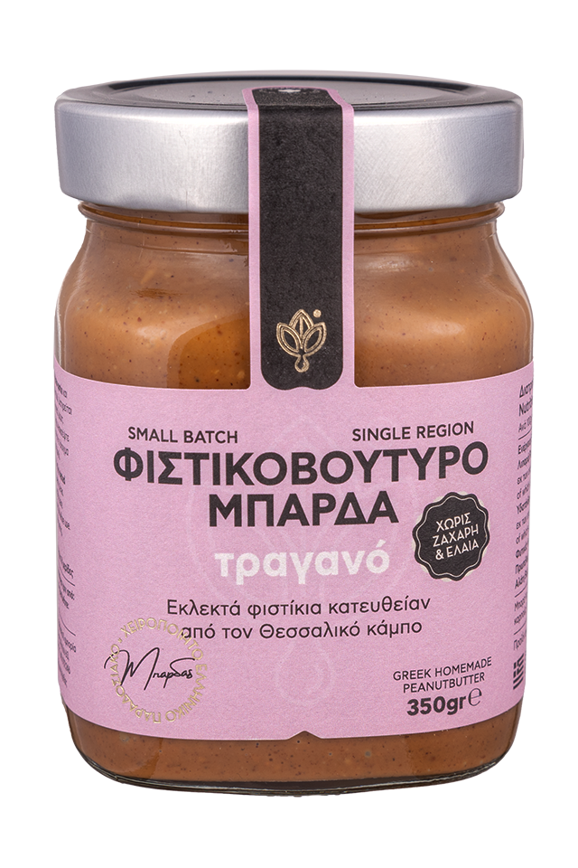 Φυστικοβουτυρο Τραγανό 350Gr Μπαρδας